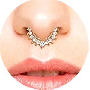 🌺 🌺 🌺 Nose Ring Clips - Set of 4 - No Piercing Required- NEW!